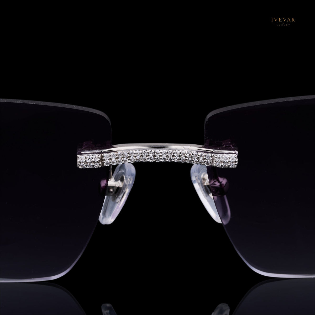 Royal Prestige Set – Blue Dial Luxury Watch And Crystal-Accent Sunglasses By Ivevar - View 8