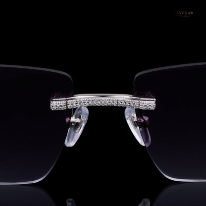 Royal Prestige Set – Blue Dial Luxury Watch And Crystal-Accent Sunglasses By Ivevar - View 8
