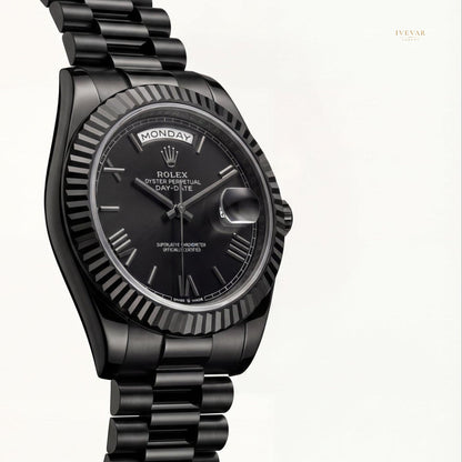 Black Diamond-Inspired Watch Duo – Premium Stainless Steel Statement Timepieces - View 6
