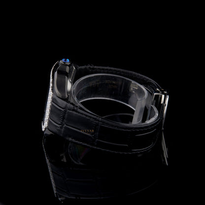 Ivevar Elite Timepiece Duo Diamond Skeleton Watch And Emerald Green Luxury Watch Collection - View 5