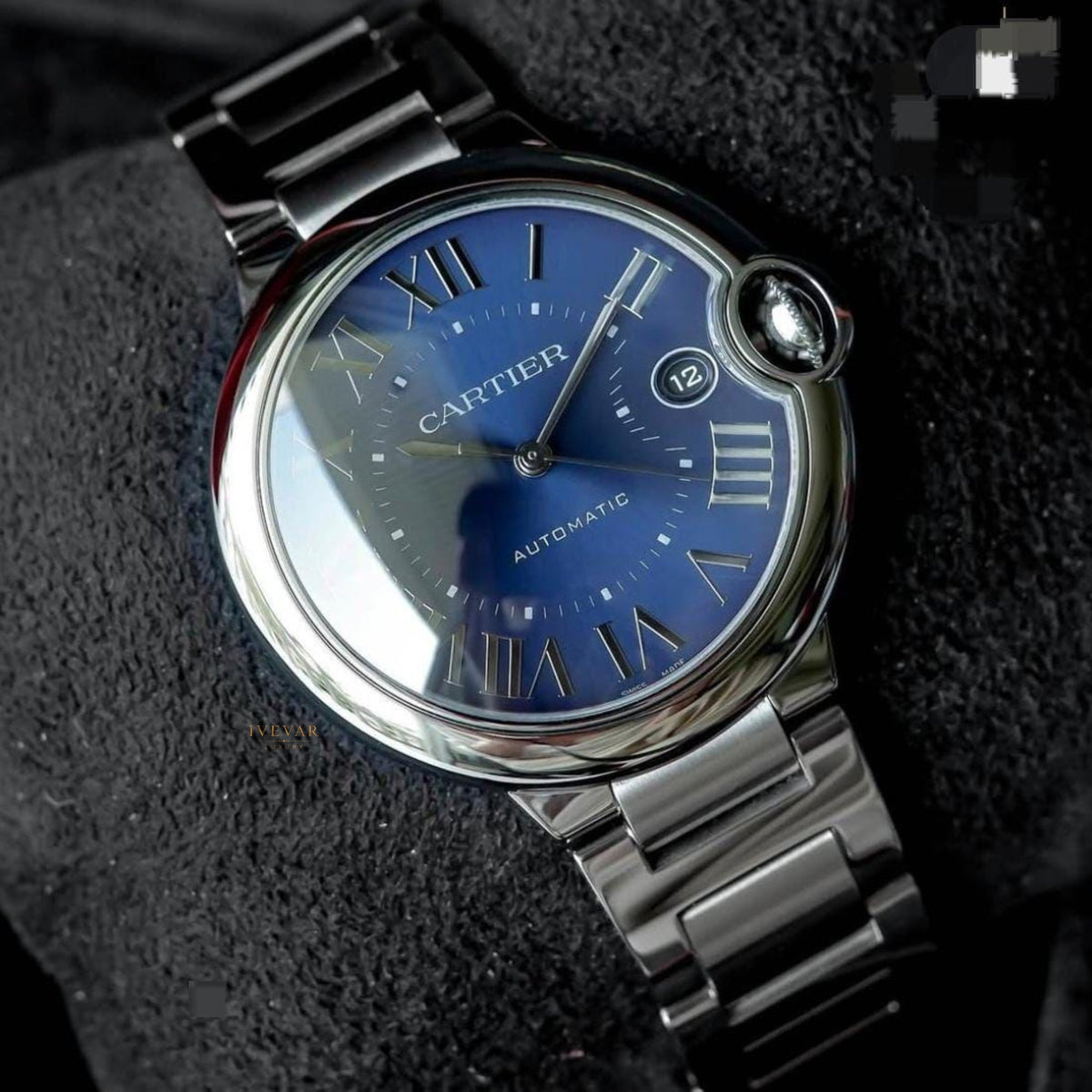 sport prestige duo executive performance watch paired with emerald cut diamond solitaire ring - view 4