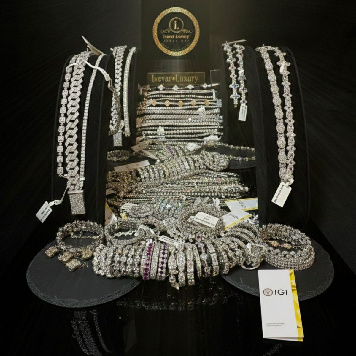 ethical diamond bracelet – lab created & conflict-free by ivevar