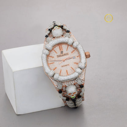 Sparkling Ivevar Lab Created Diamond Watch Iced & Luxurious - View 2