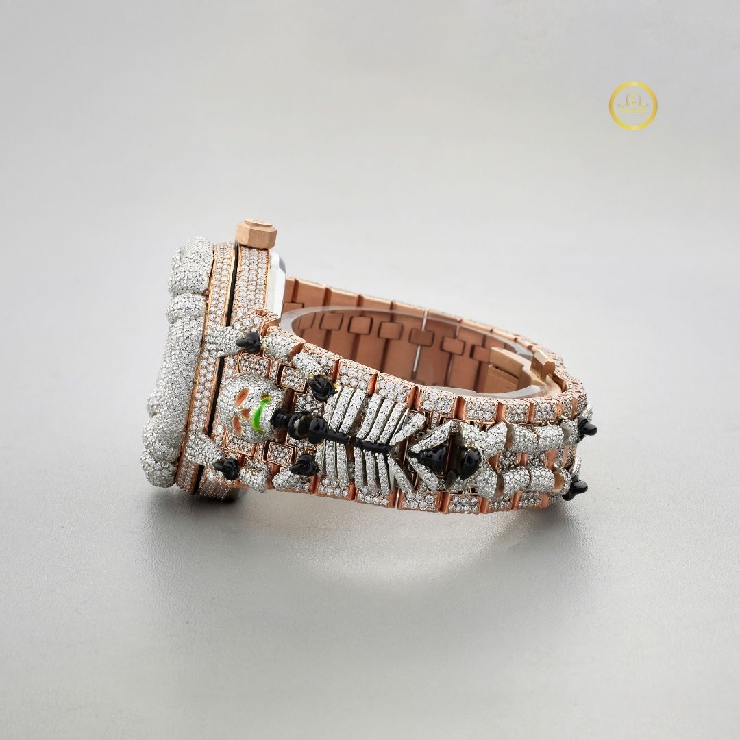 Sparkling Ivevar Lab Created Diamond Watch Iced & Luxurious - View 3
