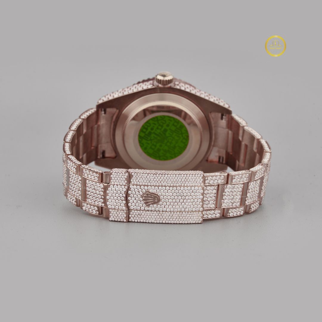 imperial round lab-grown diamond statement watch by ivevar