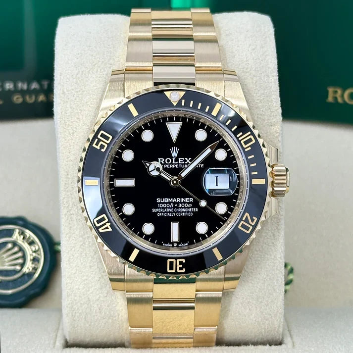 Black Diver Automatic Watch with Ceramic Bezel & Date Display - View 5