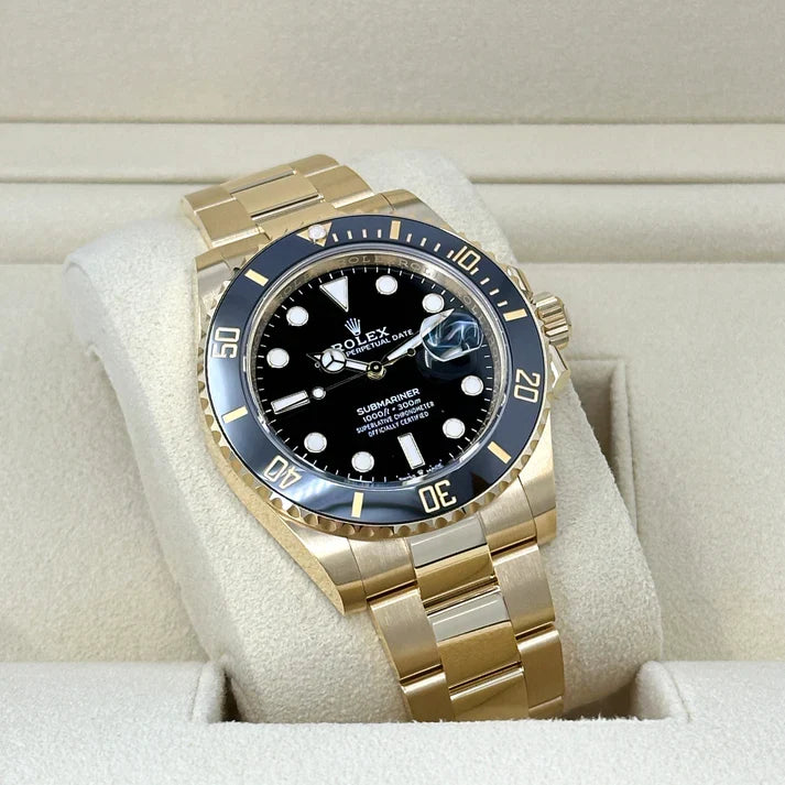 black diver automatic watch with ceramic bezel & date display - view 4