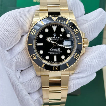 Black Diver Automatic Watch with Ceramic Bezel & Date Display - View 2