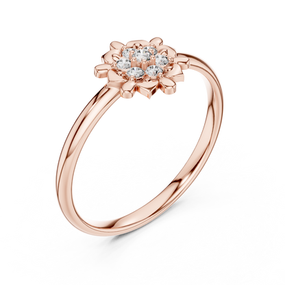 Perfect Round Cut Lab Diamond Ring For Everlasting - View 3