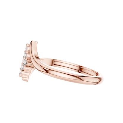 Blossom Round Cut Lab Diamond Ring - View 8