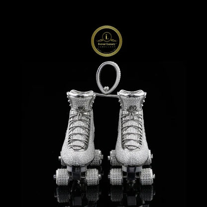 Custom Skating Design Lab Diamond Pendant by Ivevar Luxury