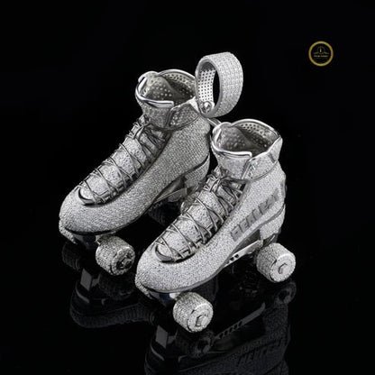 Custom Skating Design Lab Diamond Pendant by Ivevar Luxury - View 2