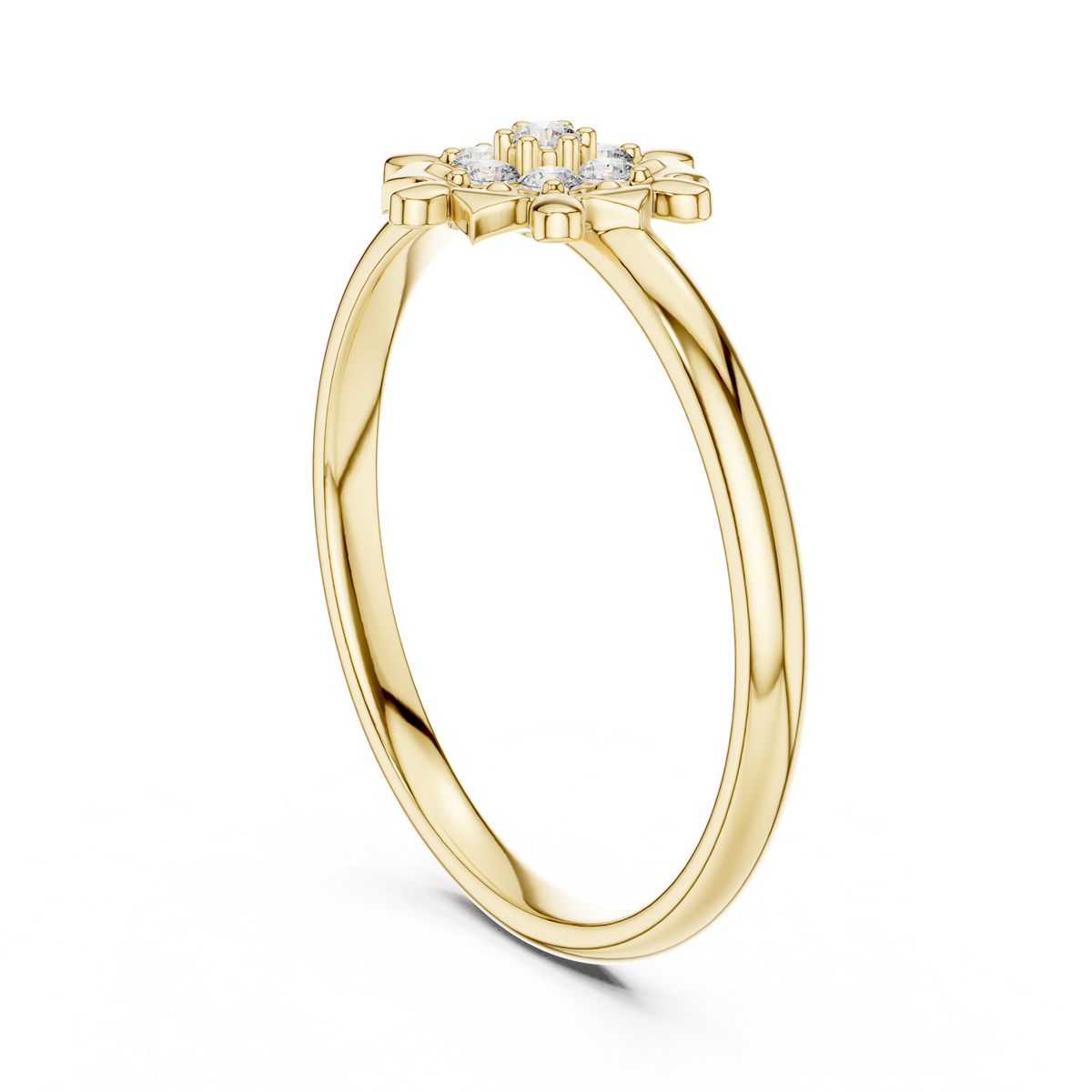 perfect round cut lab diamond ring for everlasting - view 8