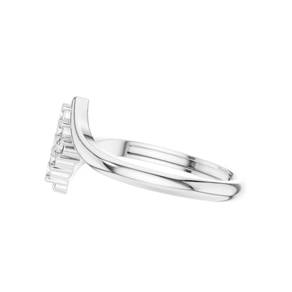 Blossom Round Cut Lab Diamond Ring - View 9