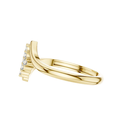 Blossom Round Cut Lab Diamond Ring - View 7