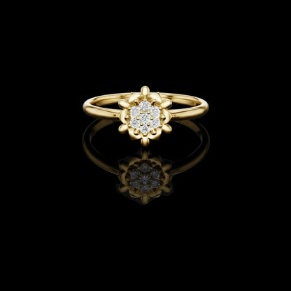 Perfect Round Cut Lab Diamond Ring For Everlasting