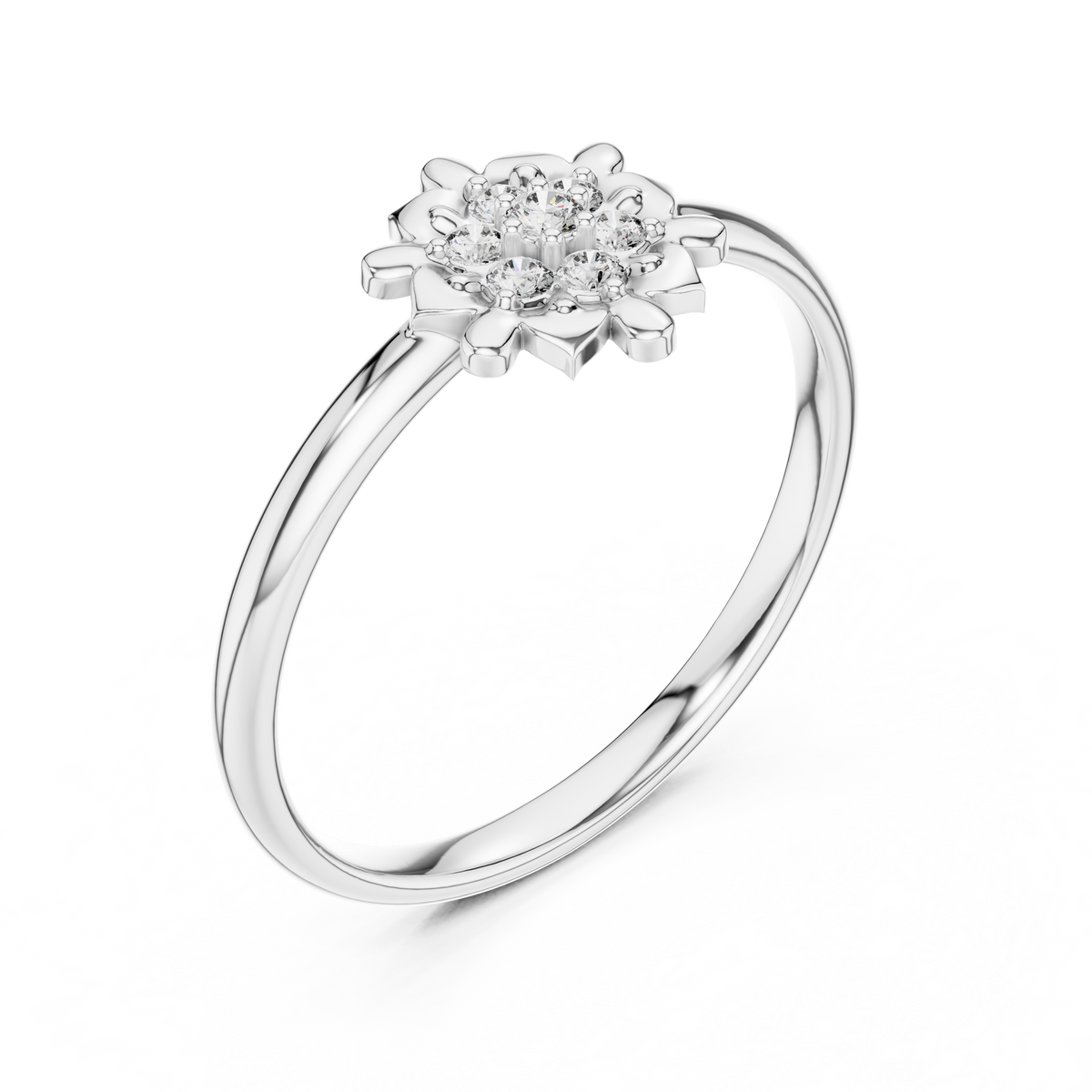 perfect round cut lab diamond ring for everlasting - view 6